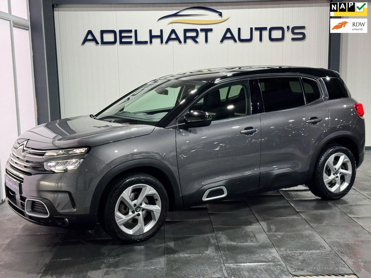 Citroën C5 Aircross - 1.2 PureTech Shine Automaat / Navigatie full map / 360 Camera / Cruise control / etc.. - AutoWereld.nl