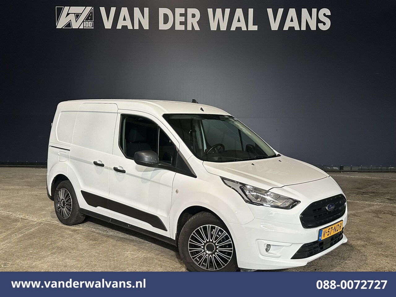 Ford Transit Connect - 1.5 EcoBlue 100pk L1H1 Euro6 Airco | Cruisecontrol | Verwarmde voorruit Parkeersensoren, 1 - AutoWereld.nl