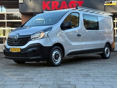 Renault Trafic - 1.6 dCi T29 L2H1DUBBELCABINE|DEALER ONDERHOUDEN|120PK|EURO6|airco|cruise|navi|bluetooth|tr