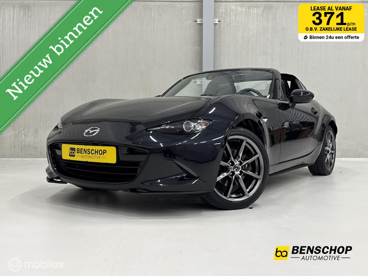 Mazda MX-5 RF - 2.0 SkyActiv-G 160 GT-M Leer Navi PDC Cruise Bose Stoelv - AutoWereld.nl