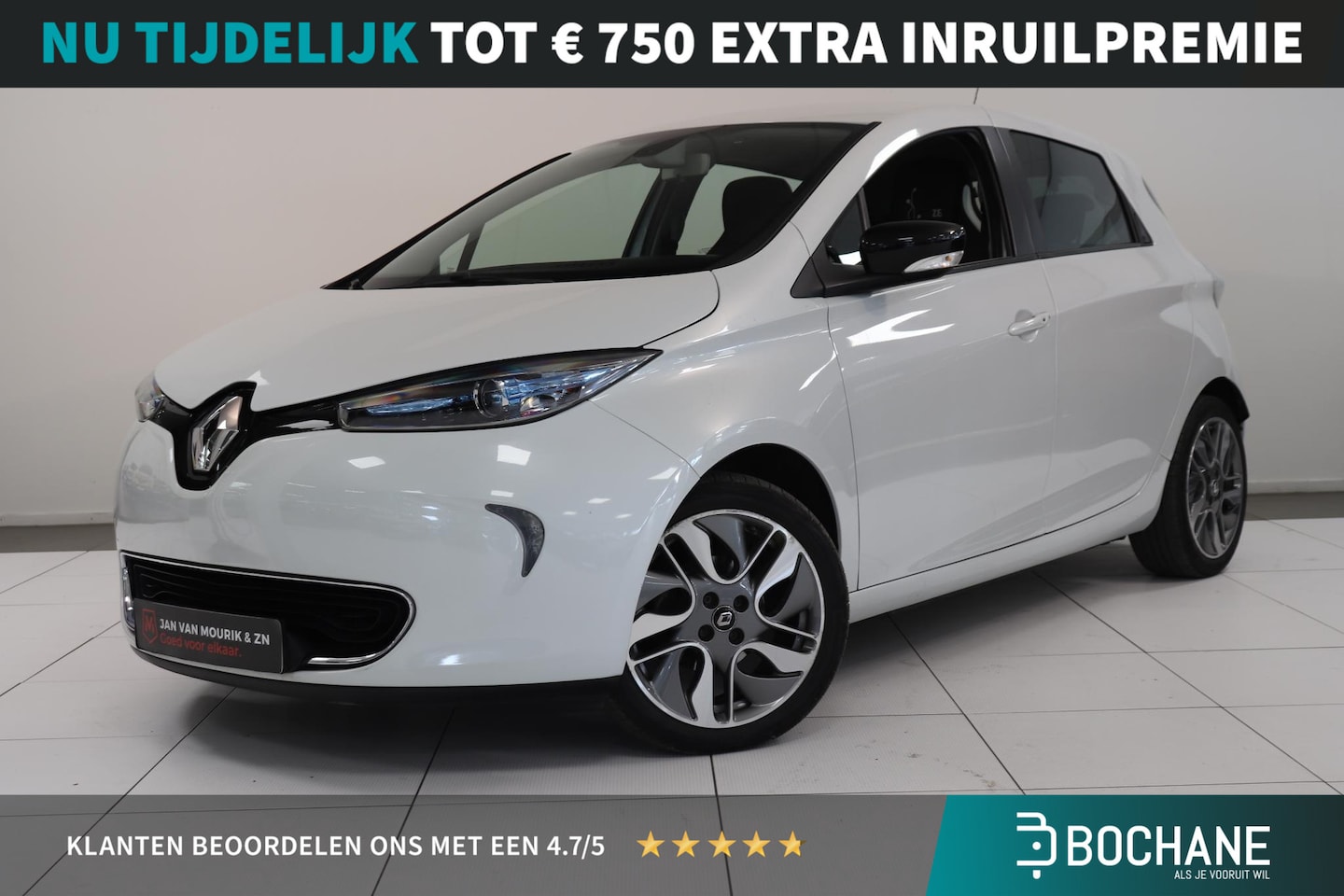 Renault Zoe - R240 Intens 22 kWh (Huur Accu) | Camera | Climate control | Cruise control | Key less | - AutoWereld.nl