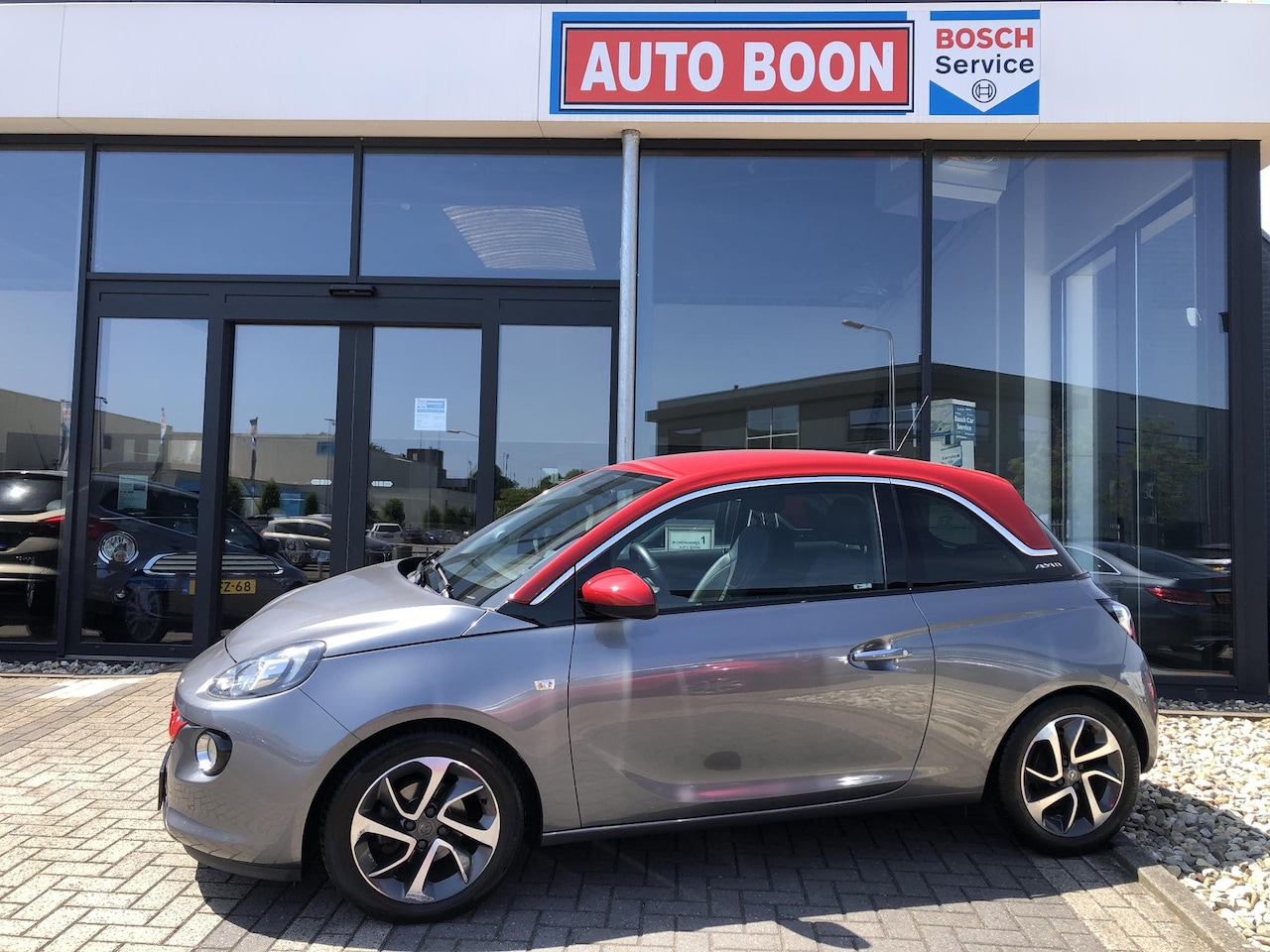 Opel ADAM - 1.0T 90PK UNLIMITED : LEER-STOF/APPCARPL./PDC/NAVI /LED/LMV/P-GLAS/MEDIA/BTA - 1 . EIG. - - AutoWereld.nl