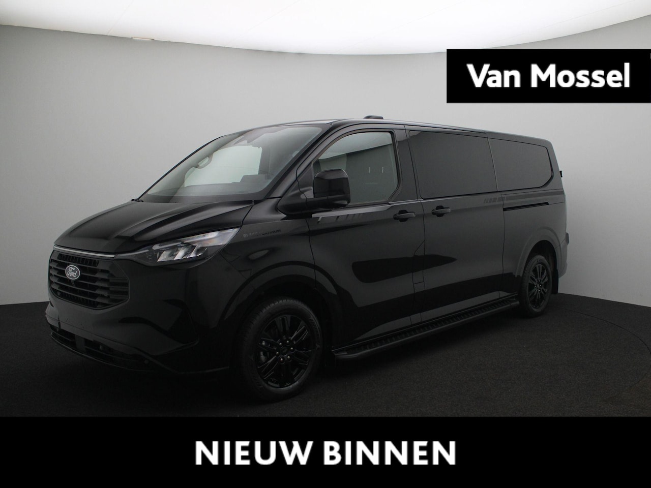 Ford Transit Custom - 320 2.5 PHEV L2H1 Black Platinum DC | € 10.514 KORTING!! | DUBBEL CABINE | UIT VOORRRAAD | - AutoWereld.nl