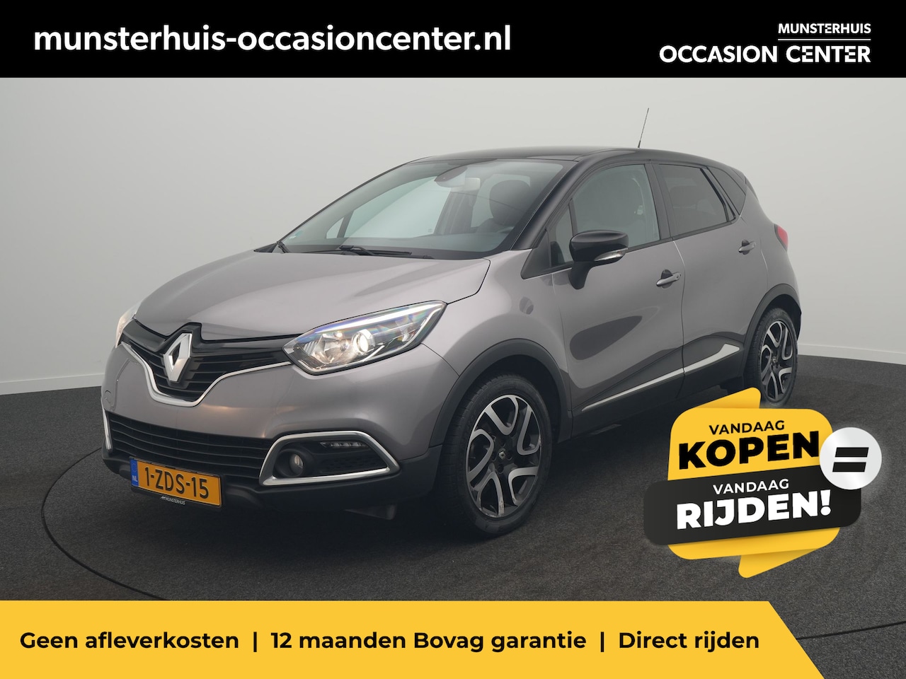 Renault Captur - TCe 90 Dynamique - RIJKLAARPRIJS - Achteruitrijcamera - Trekhaak - Cruise Control - AutoWereld.nl