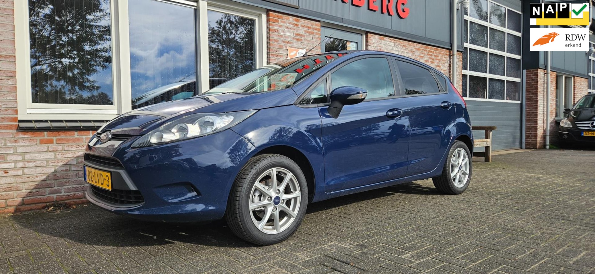 Ford Fiesta - 1.25 Limited Airco! Trekhaak! 5-Deurs! Leuke Auto! NAP! - AutoWereld.nl