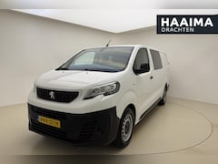 Peugeot Expert - 2.0 BlueHDI 120 Long Premium DC | 6-Zits | Trekhaak | Houten Laadvloer | Parkeer Sensoren