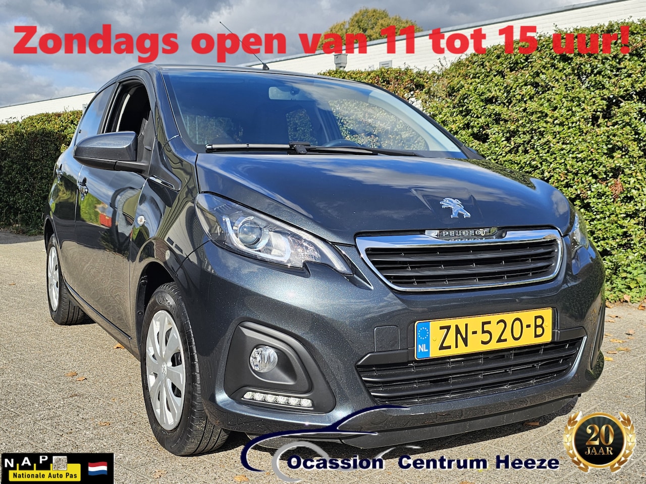 Peugeot 108 - 1.0 e-VTi AUT! 10.909km NAP! Airco! Apk 6-2027! Zondag OPEN! - AutoWereld.nl