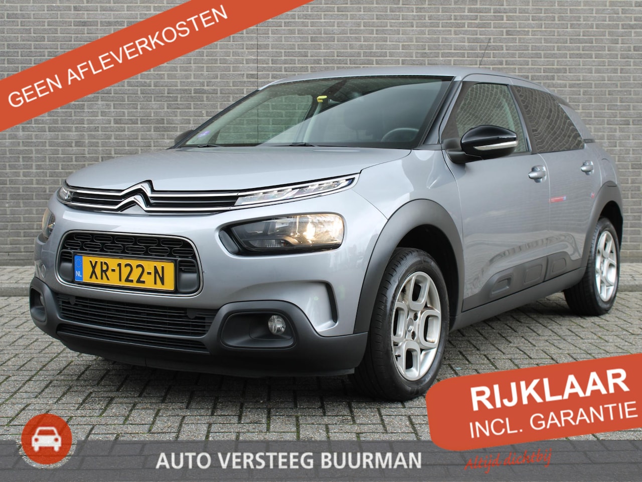 Citroën C4 Cactus - 1.2 PureTech Feel Trekhaak, Airco, Navigatie, Applecarpl./Andr. Auto, LM velgen 16"inch - AutoWereld.nl