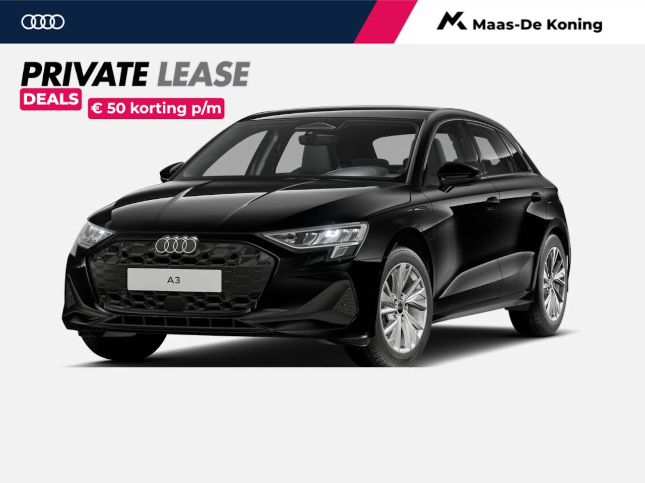 Audi A3 Sportback - 40 TFSI e Pro Line 204 PK · Sportstoelen zwarte stof · Lichtmetalen velgen 17 inch - AutoWereld.nl