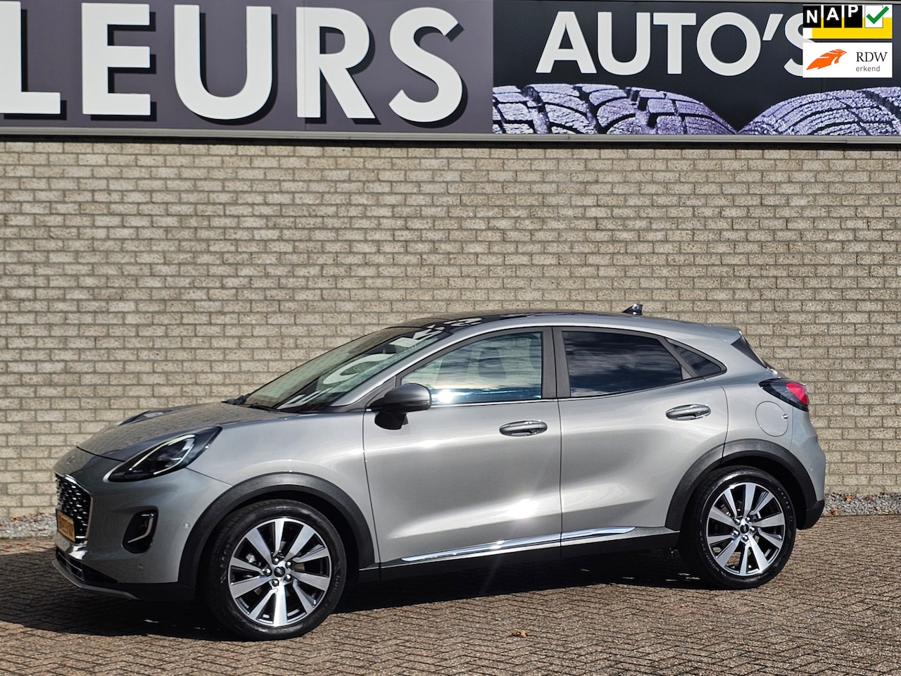 Ford Puma - 1.0 EcoBoost Hybrid Titanium X First Edition/Pano-dak/Camera - AutoWereld.nl