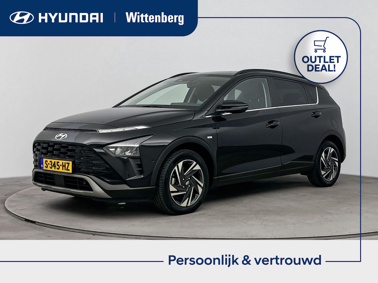 Hyundai Bayon - 1.0 T-GDI PREMIUM SKY AUTOMAAT | OUTLETDEAL! | SCHUIFDAK | STOEL + STUURVERWARMING | ADAPT - AutoWereld.nl