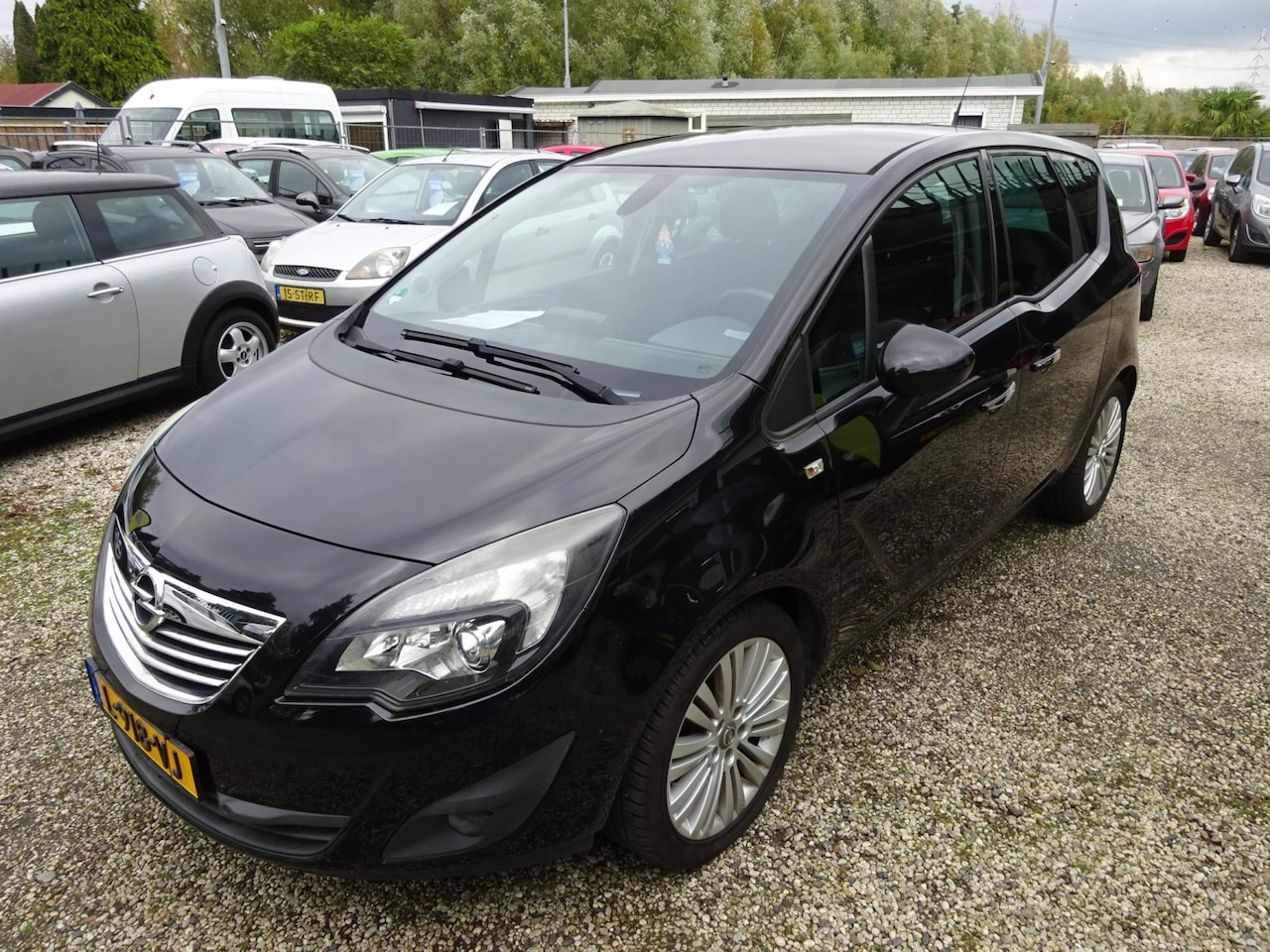 Opel Meriva - 1.4 Turbo Cosmo navigatie airco 17 inch spaakvelgen - AutoWereld.nl