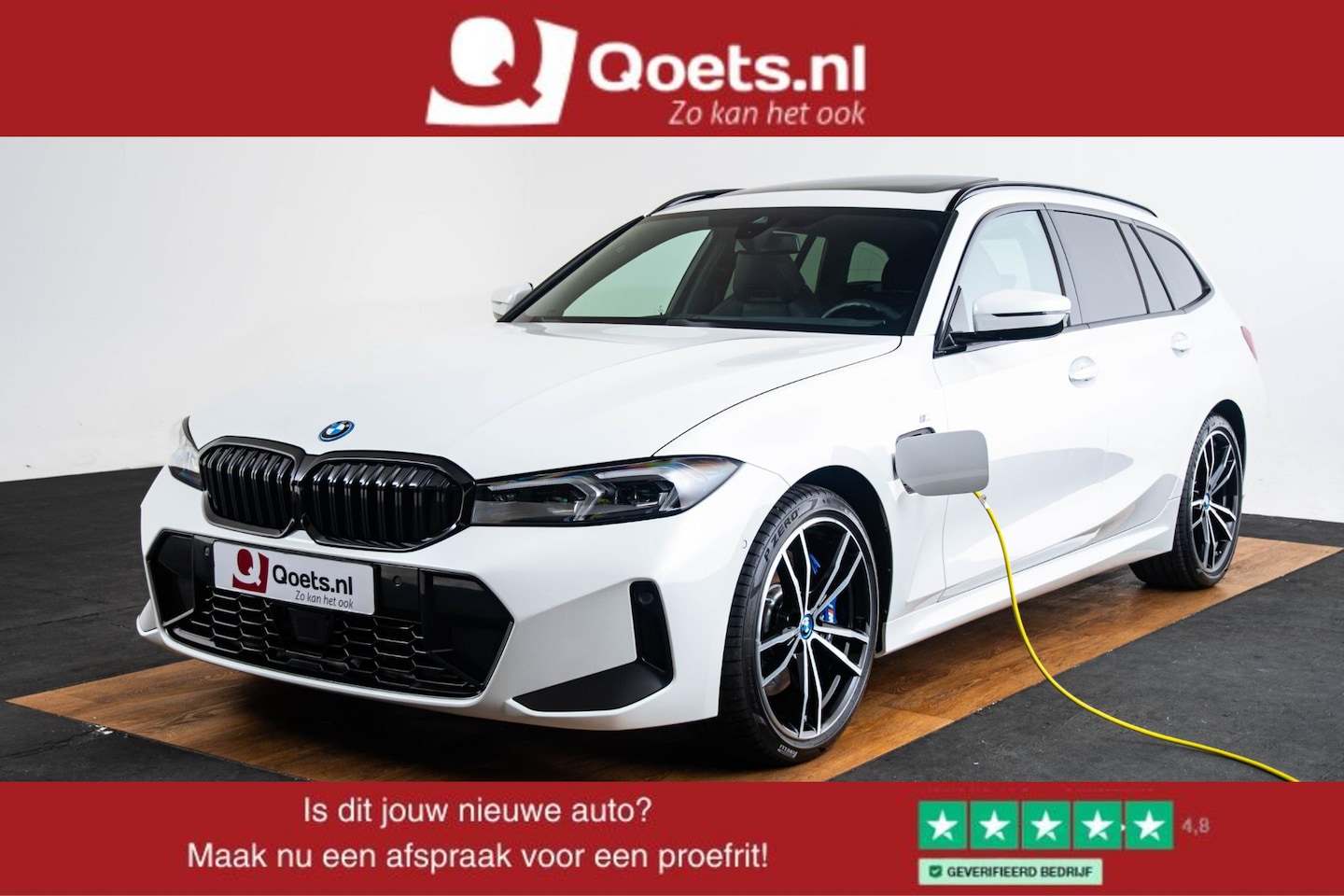 BMW 3-serie Touring - 330e xDrive M Sport Pro - Panoramadak - Parking/Driving Assistant - Hifi - Comfort Access - AutoWereld.nl