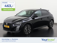 Peugeot 208 - 1.2 Hybrid 110 e-DCS6 GT | All-in 463, - Private Lease | Direct uit voorraad