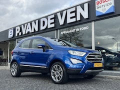 Ford EcoSport - 1.0 EcoBoost Titanium 125pk/92kW 6-bak | Trekhaak | 17 inch | Navigatie | Camera | Half le