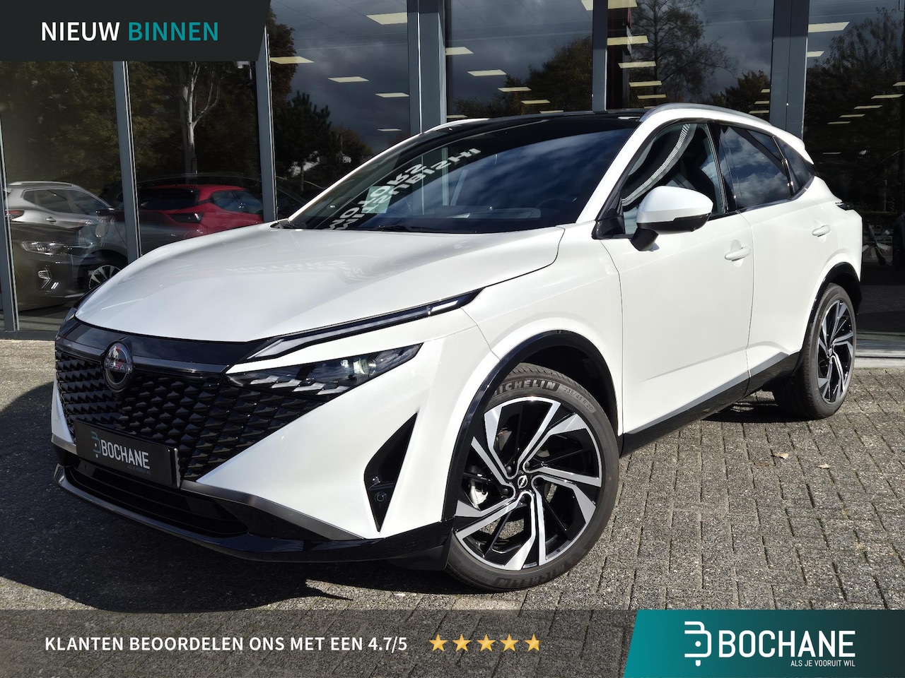 Nissan Qashqai - 1.3 MHEV Xtronic Tekna Plus | Panorama dak | Bose audio | 20"LM velgen | Stoelmassage + ve - AutoWereld.nl
