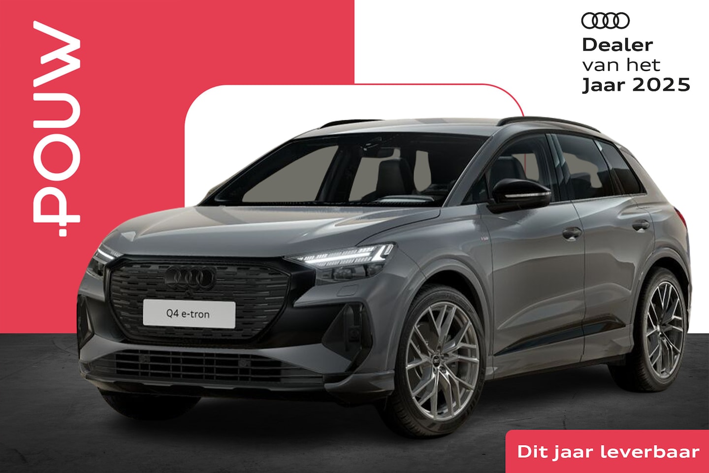 Audi Q4 e-tron - 45 quattro 286pk S Edition Competition 82 kWh | Comfort Pakket | 21" Velgen - AutoWereld.nl
