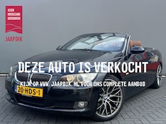 BMW 3-serie Cabrio - BWJ 2008 325i 218 PK High Executive AUTOMAAT | LEDER | STOELVERW. | GROOT NAVI | CLIMA | C