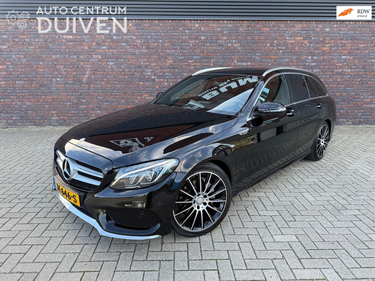 Mercedes-Benz C-klasse Estate - 180 AMG-line | Topstaat | Leer | Nieuw APK - AutoWereld.nl