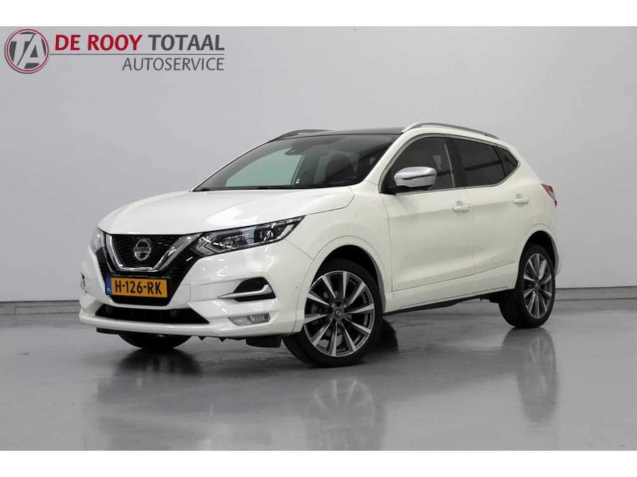 Nissan Qashqai - 1.3 DIG-T Tekna 160PK, AUTOMAAT | PANORAMADAK | VERWAMRDE RUIT/STOELEN | LED | LEER - AutoWereld.nl