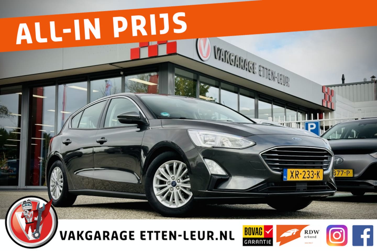 Ford Focus - 1.5 EcoB. 150PK Titanium Business | TREKHAAK | STOEL+STUUR VERWA - AutoWereld.nl