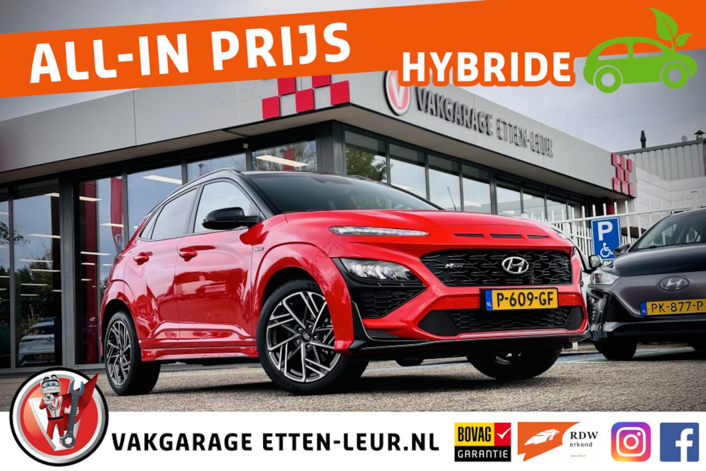 Hyundai Kona - 1.0 T-GDI N Line | STOELVERWARMING | CAMERA | LED - AutoWereld.nl