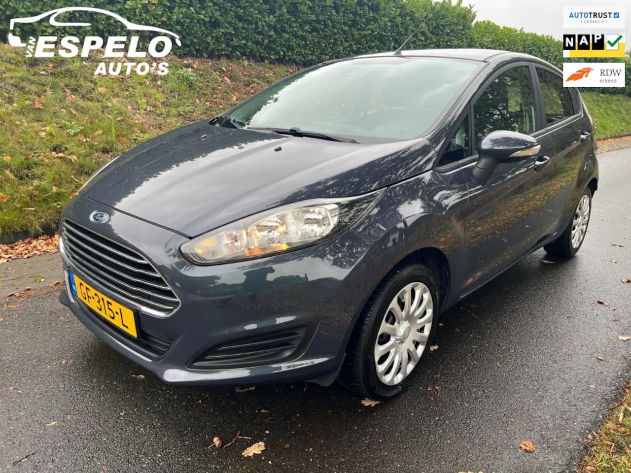 Ford Fiesta - 1.0 Style 1.0 Style, NIEUWE DISTRIBUTIE en Onderhoudsbeurt, Super nette NL auto met historie, Trekha - AutoWereld.nl