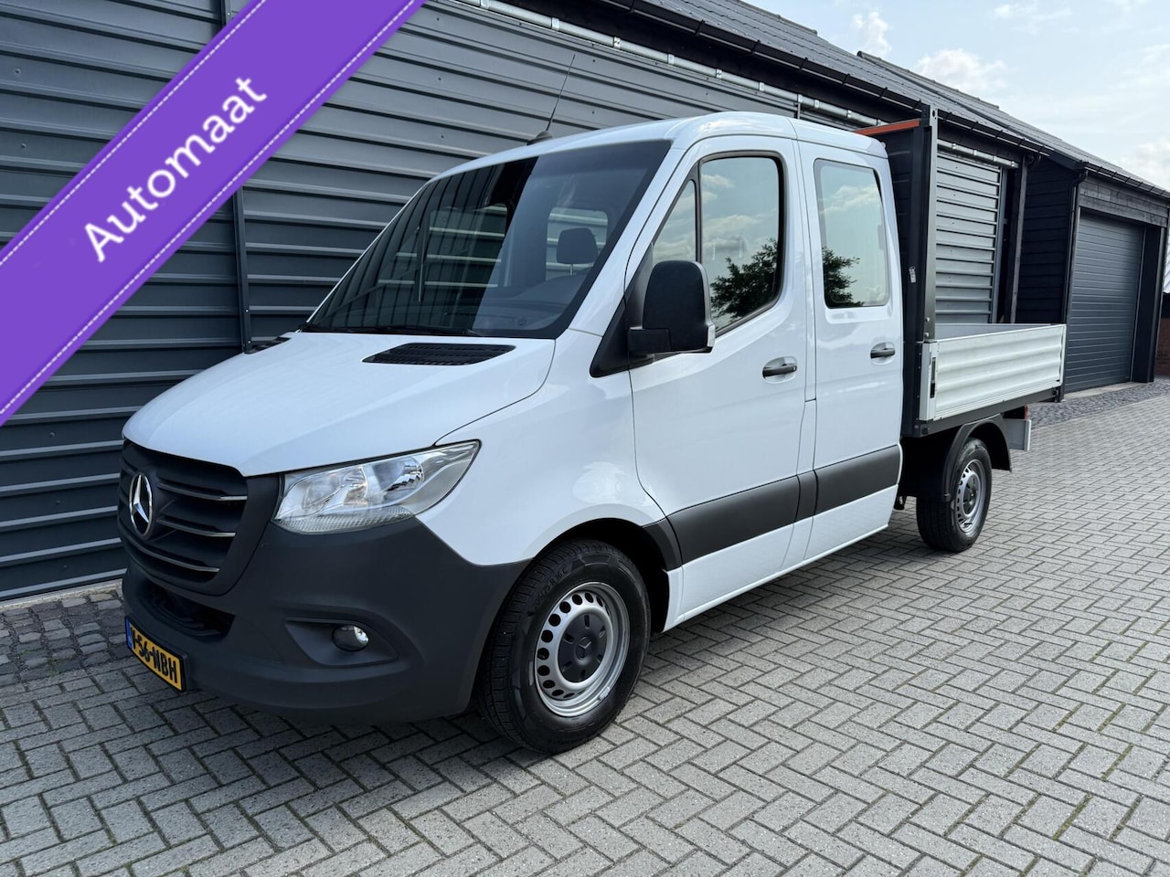 Mercedes-Benz Sprinter - 315 CDI Aut. Pick-up open laadbak Dub.Cabine - AutoWereld.nl