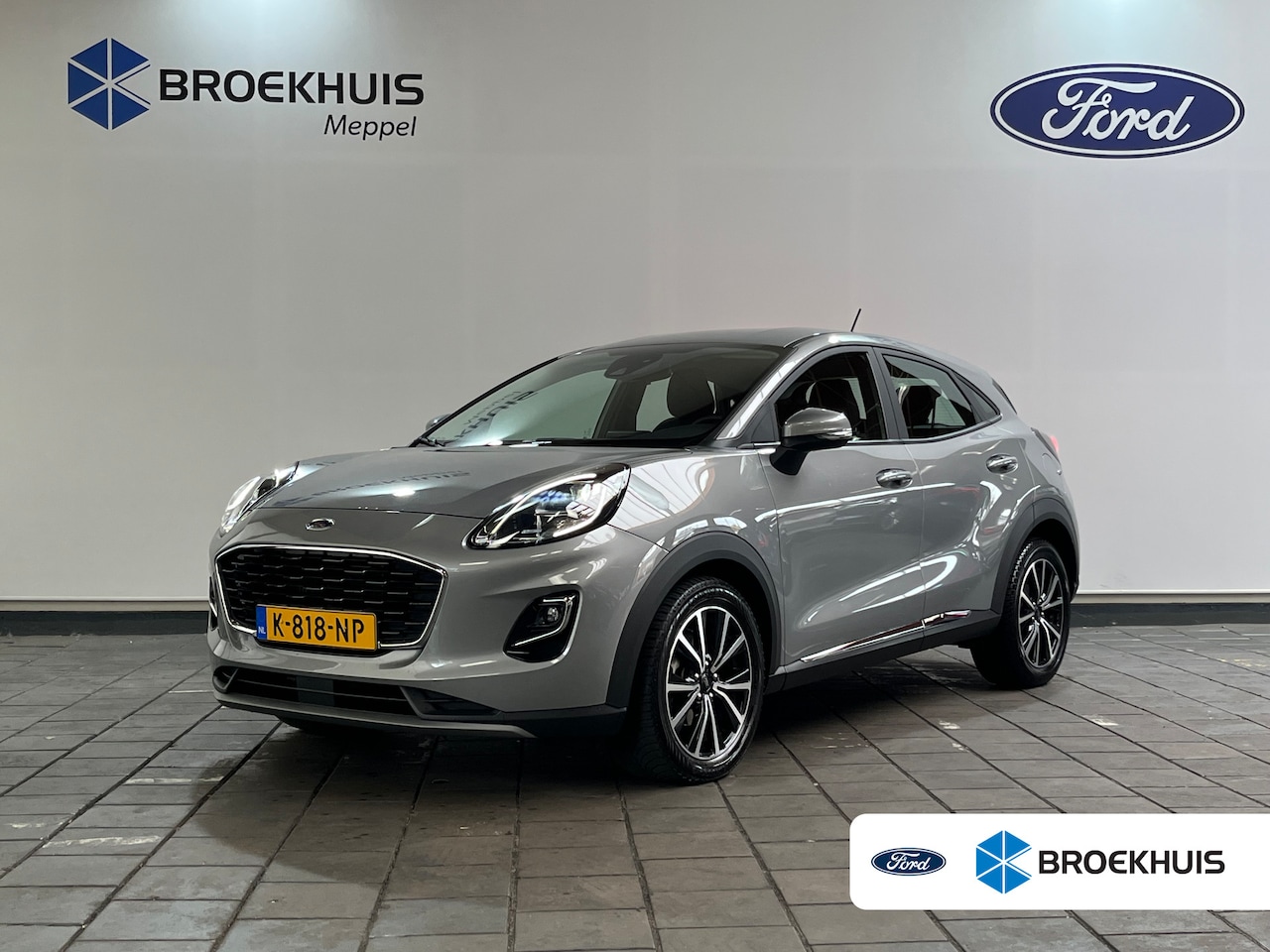 Ford Puma - 1.0 EcoBoost Hybrid Titanium X | Winter-pack | Massagestoelen | Navi | Lichtmetalen velgen - AutoWereld.nl