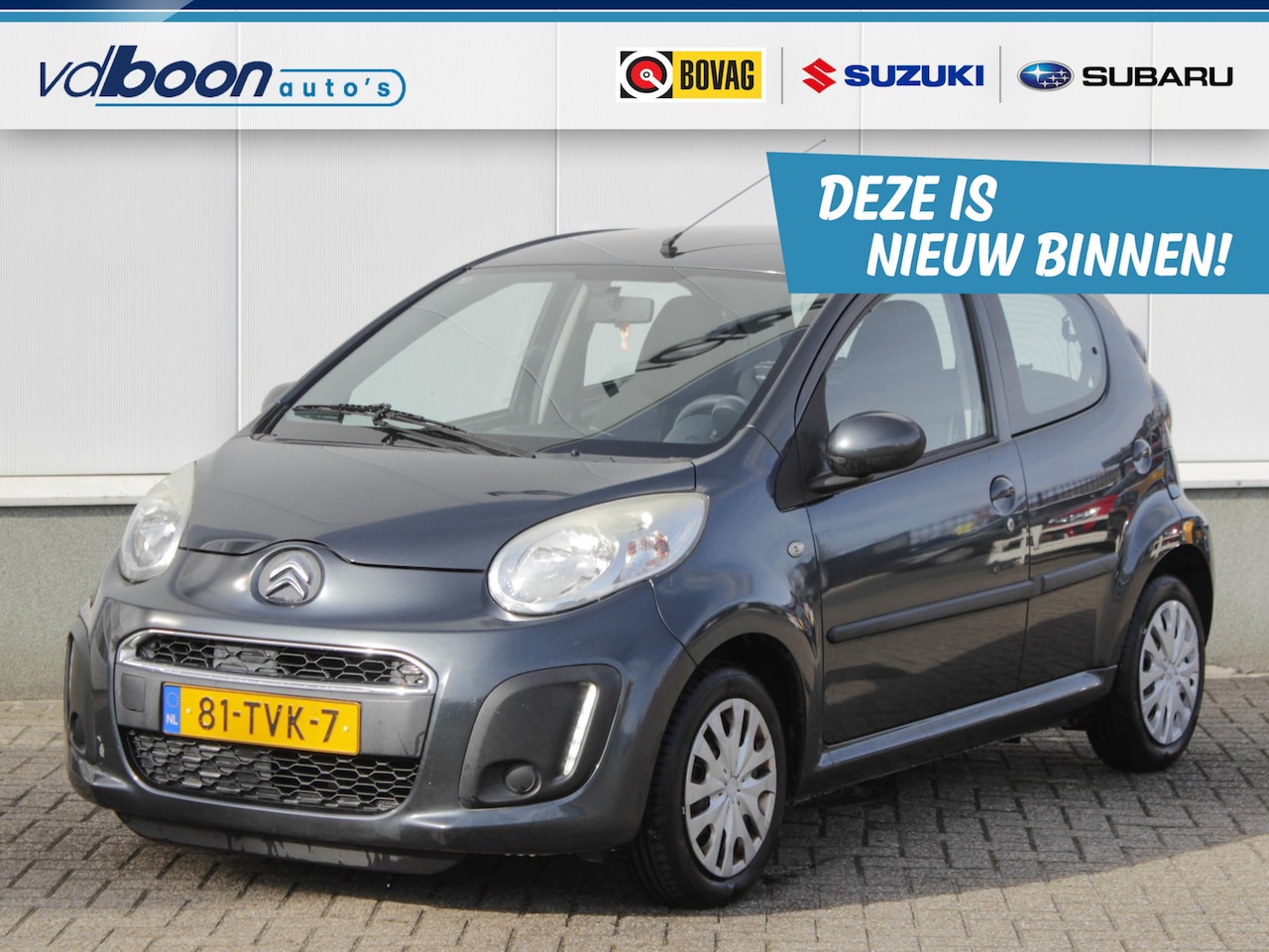 Citroën C1 - 1.0 Attraction | Airco | Park sens - AutoWereld.nl