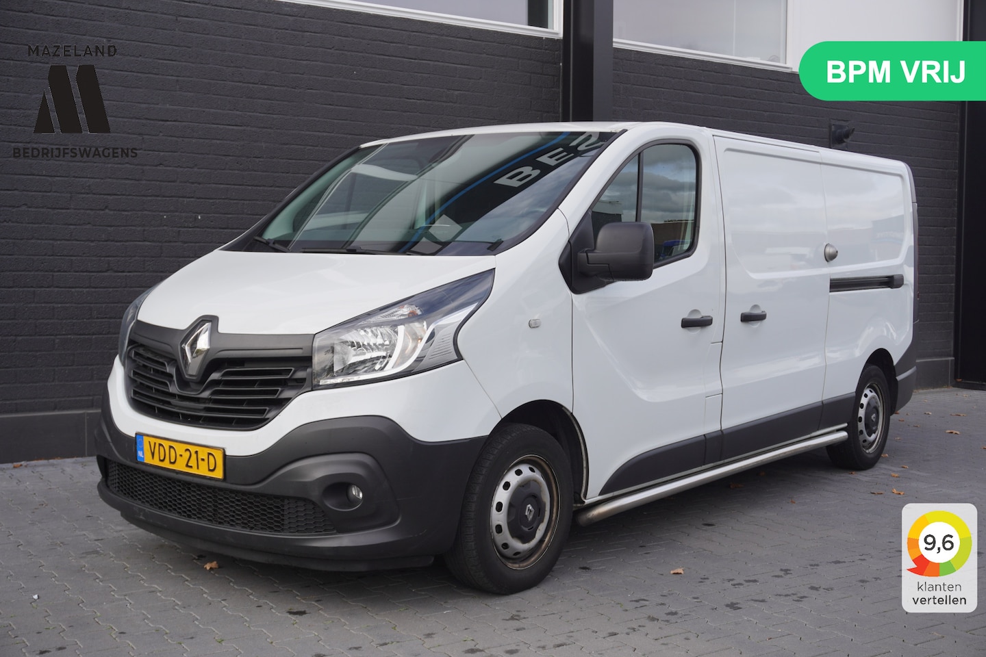 Renault Trafic - 1.6 dCi 125PK L2 2x Schuif EURO 6 - Airco - Navi - Cruise - € 11.950,- Excl. - AutoWereld.nl