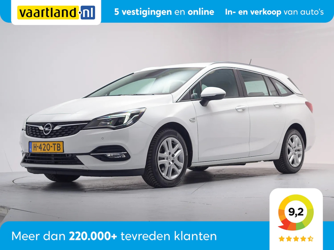 Opel Astra Sports Tourer - 1.2 Turbo Launch Edition [ Navi Comfortstoelen Apple/Android DAB ] - AutoWereld.nl