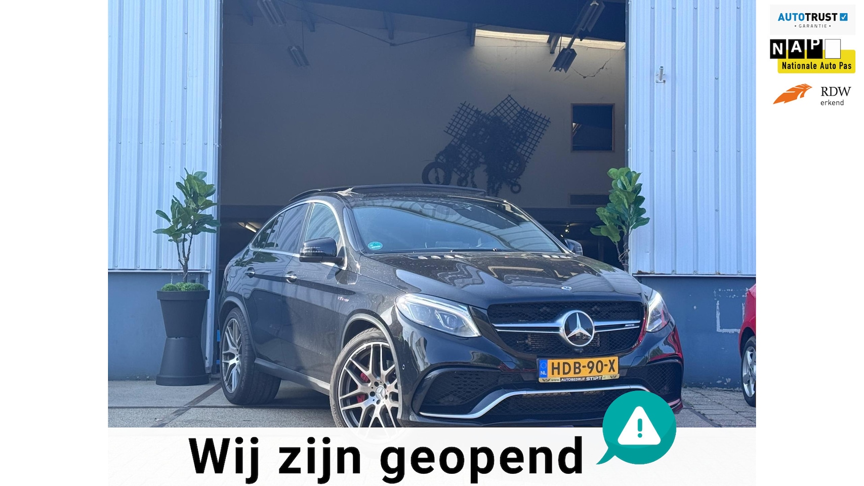 Mercedes-Benz GLE-Klasse Coupé - AMG 63 S 4MATIC|PANO| 585 PK - AutoWereld.nl
