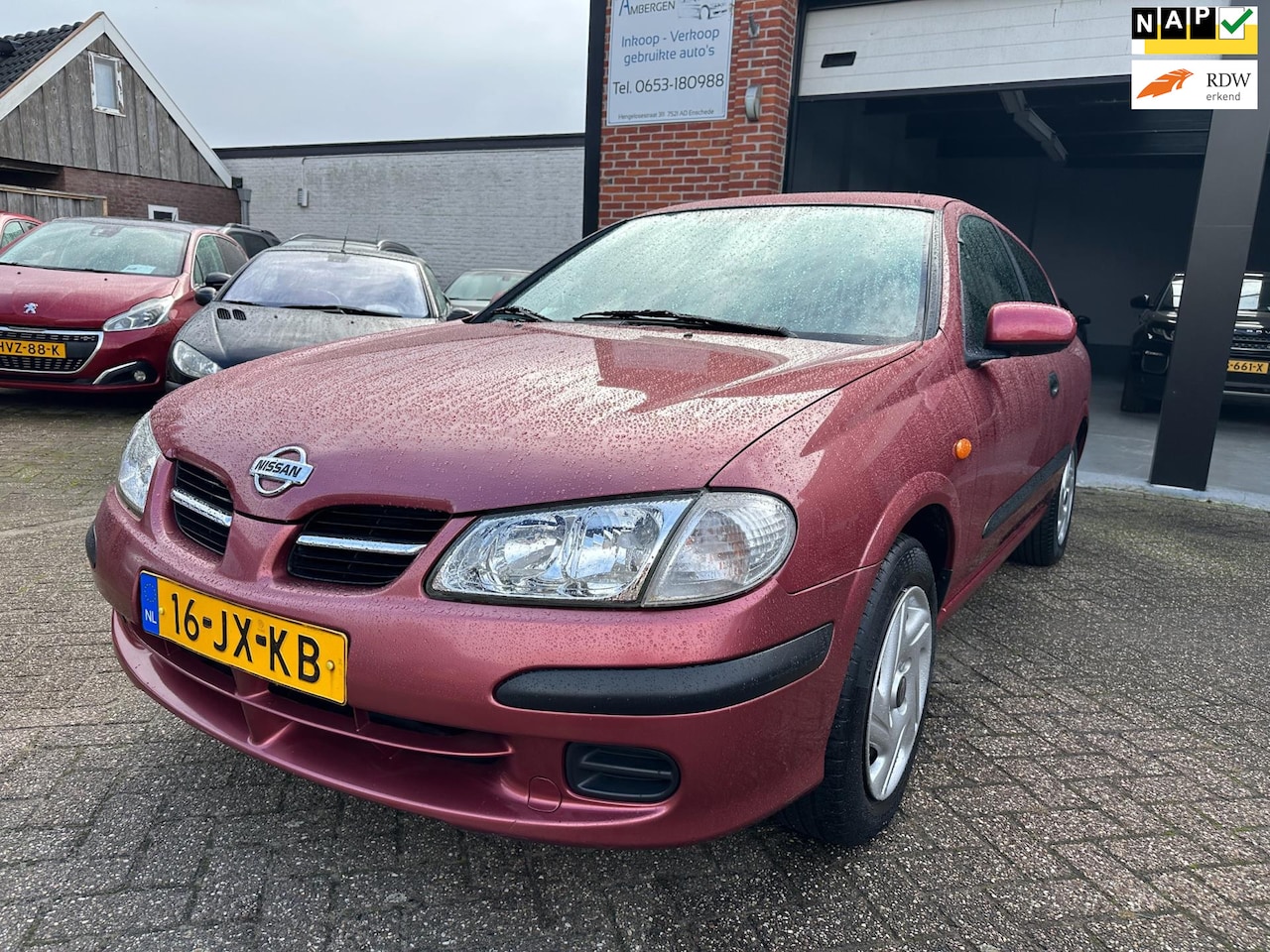 Nissan Almera - 1.8 Comfort AIRCO-CENTRAAL-TREKHAAK-NAP MET MAAR 71DKM - AutoWereld.nl