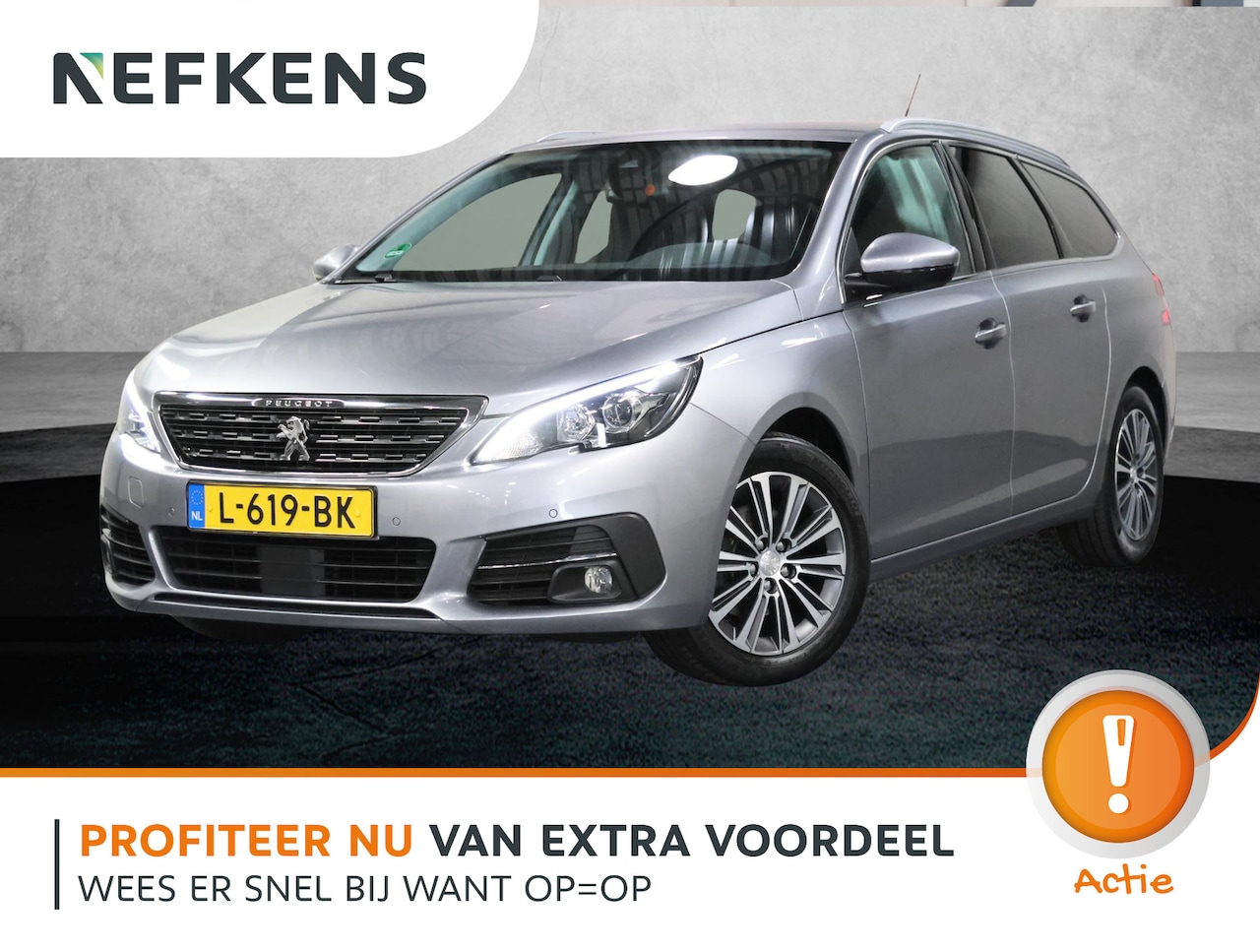 Peugeot 308 SW - 1.2 130PK Blue Lease Allure | AppleCarPlay/AndroidAuto | 16"LMV | Navigatie | Cruise Contr - AutoWereld.nl