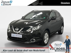 Nissan Qashqai - 1.2 Tekna NAVI AIRCO 360CAMERA PARKEERSENSOREN PANORAMADAK TREKHAAK CLIMATE CONTROLE BLUET