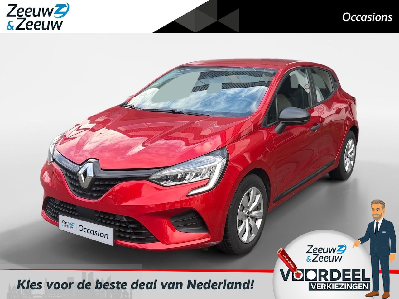 Renault Clio - 1.0 TCe Life AIRCO BLUETOOTH CRUISE CONTROL NETTE AUTO - AutoWereld.nl