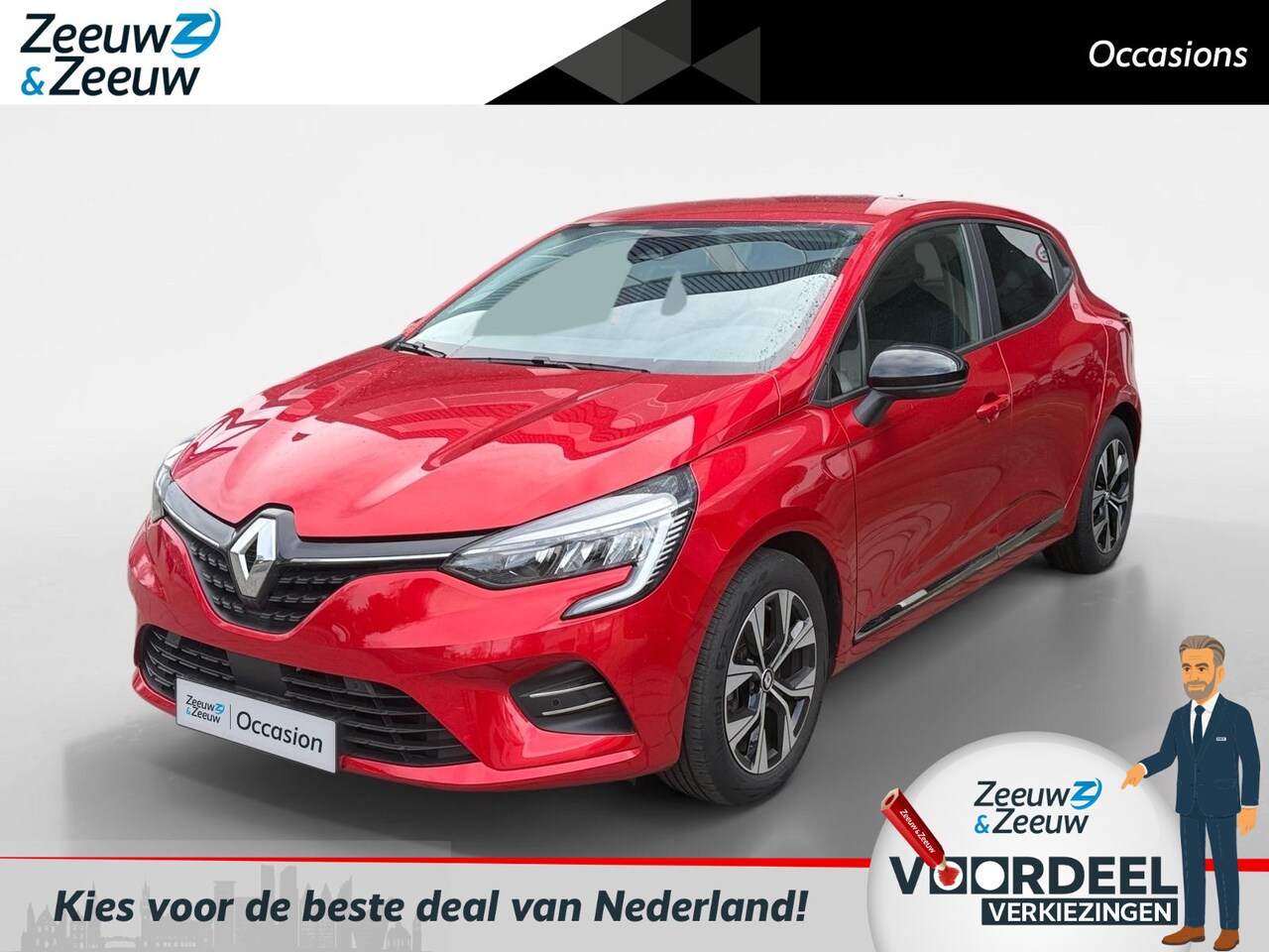 Renault Clio - 1.0 TCe 90 GPF evolution NAVI AIRCO CAMERA CRUISE CONTROLE APPLE CARPLAY ANDROID AUTO LM V - AutoWereld.nl