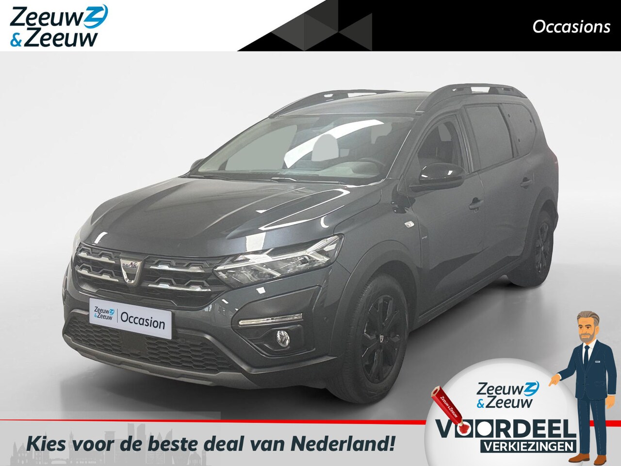 Dacia Jogger - 1.0 TCe 100 Bi-Fuel Extreme 7p. AIRCO APPLE CARPLAY/ANDROID AUTO VOORSTOELEN VERWARMING CR - AutoWereld.nl