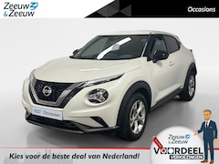 Nissan Juke - 1.0 DIG-T N-Connecta AIRCO NAVIGATIE APPLE CARPLAY/ANDROID AUTO ACHTERUITRIJ CAMERA PARKEE