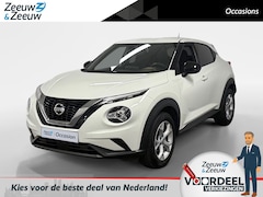 Nissan Juke - 1.0 DIG-T Acenta AIRCO CAMERA STOELVERWARMING APPLE CARPLAY ANDROID AUTO CRUISE CONTROLE H