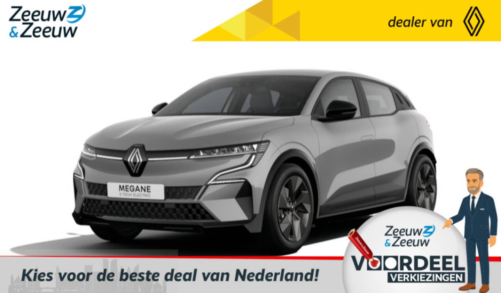 Renault Mégane E-Tech - comfort range Evolution 60 kWh Renault Megane E-Tech Comfort Range Evolution 60 kWh | 220p - AutoWereld.nl