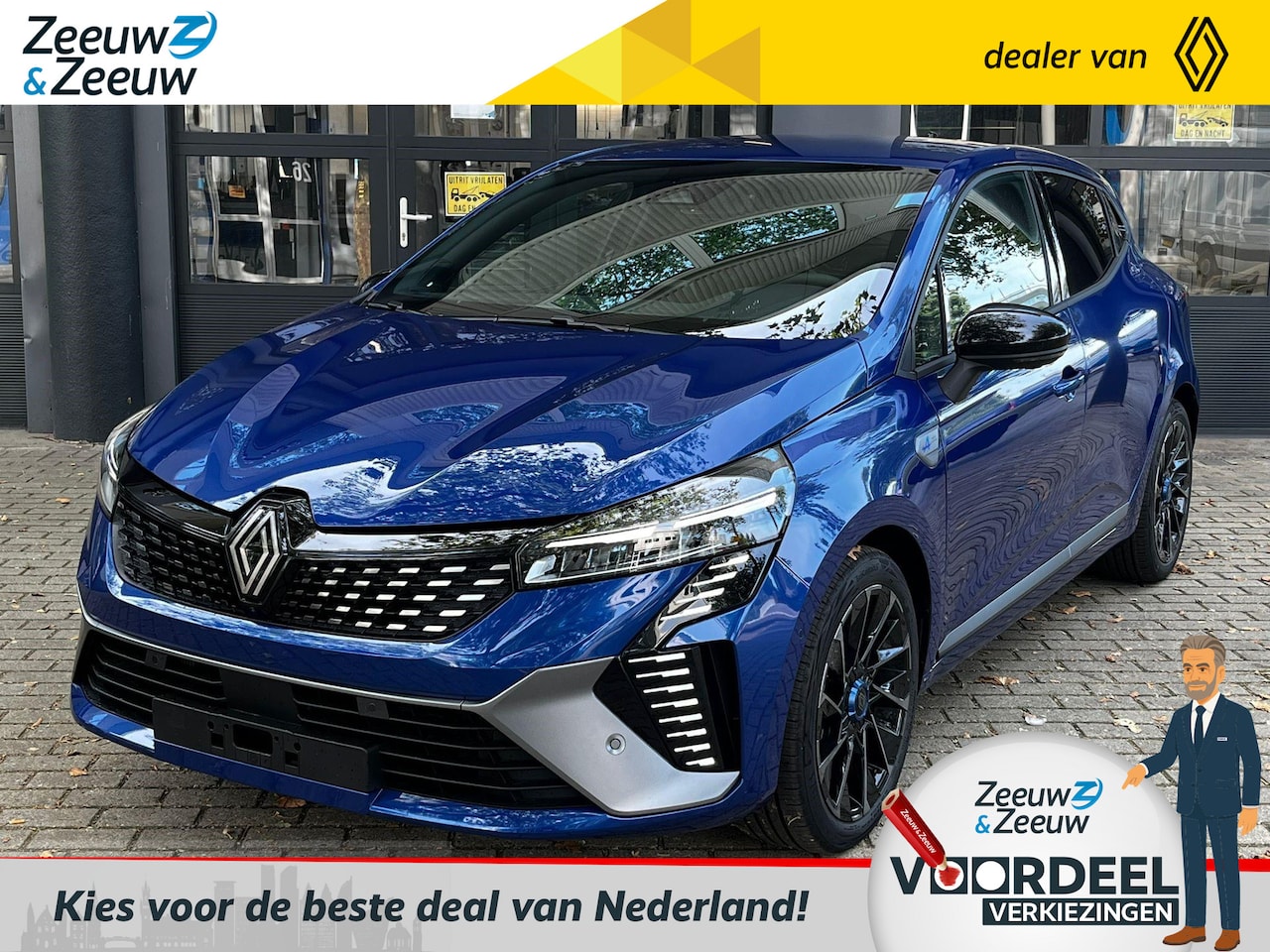 Renault Clio - 1.6 E-Tech Full Hybrid 145 esprit Alpine | UIT VOORRAAD LEVERBAAR OP = OP NU MET €3.000,- - AutoWereld.nl