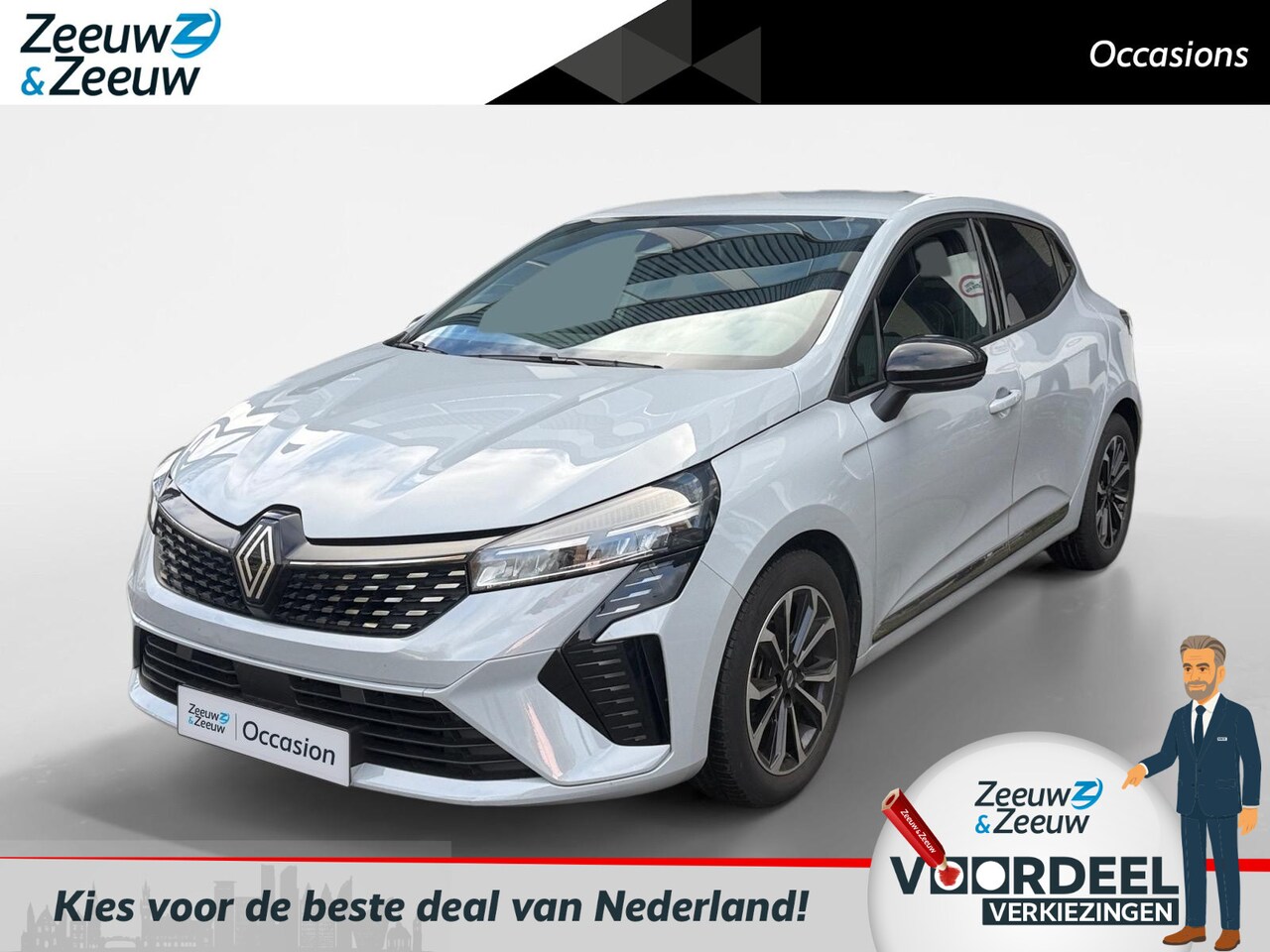 Renault Clio - 1.0 TCe 90 GPF techno AIRCO APPLE CARPLAY/ANDORID AUTO ACHTERRUIT RIJ CAMERA PARKEERSENSOR - AutoWereld.nl