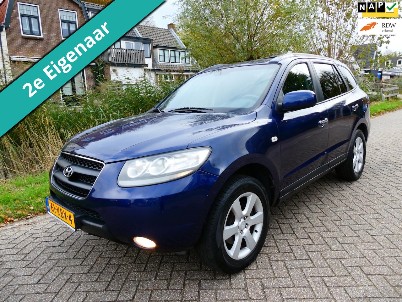 Hyundai Santa Fe - 2.7i V6 2WD Clima Cruise Trekhaak 2.000kg. 2e eigenaar - AutoWereld.nl