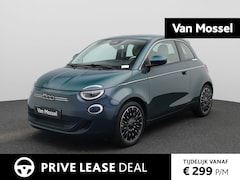 Fiat 500e - La Prima 42 kWh AUTOMAAT | LEDER | ADAPTIEVE CRUISE | CAMERA | NAVIGATIE | WINTERPAKKET |