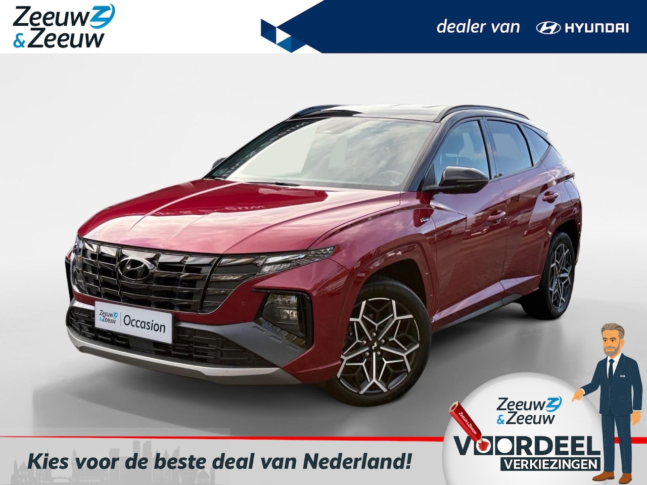 Hyundai Tucson - 1.6 T-GDI PHEV N Line edition | Stoelverwarming | Cruise | Clima | - AutoWereld.nl