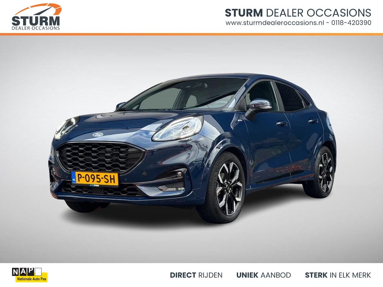 Ford Puma - 1.0 EcoBoost Hybrid ST-Line X NL-Auto, B&O Audio + LED Koplampen! - AutoWereld.nl