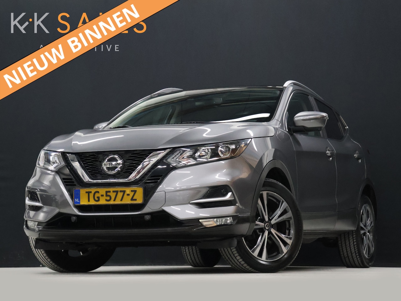 Nissan Qashqai - 1.2 N-Connecta [360 CAMERA, PANORAMADAK, KEYLESS ENTRY, BLUETOOTH, CRUISE, CLIMATE, NIEUWS - AutoWereld.nl