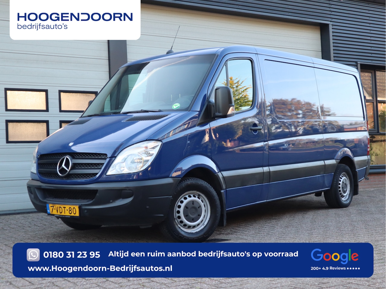 Mercedes-Benz Sprinter - 319 3.0 CDI Automaat L2H1 - Trekhaak - Airco - Cruise - APK 5-2026 - AutoWereld.nl